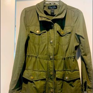 Army green jacket